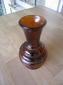 Amber Beehive Vase