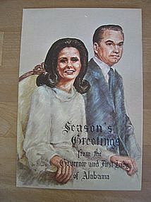George Wallace Christmas Card