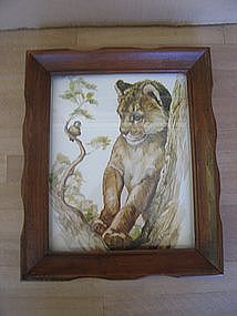 Lion Cub Print