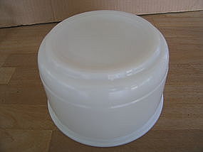Milk Glass Mixer Bowl