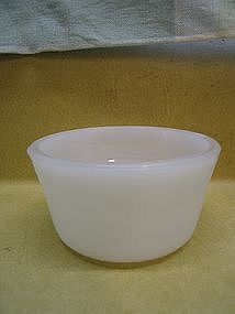 Glasbake Milk Glass Custard Cup