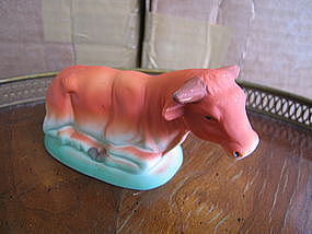 Vintage Nativity Cow