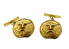 Nino D'Antonio Germano 18K Gold Antiquity Cufflinks