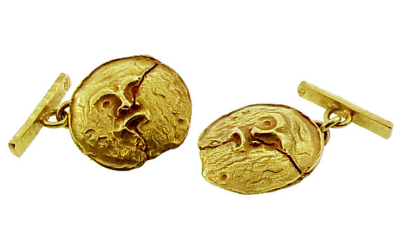 Nino D'Antonio Germano 18K Gold Antiquity Cufflinks