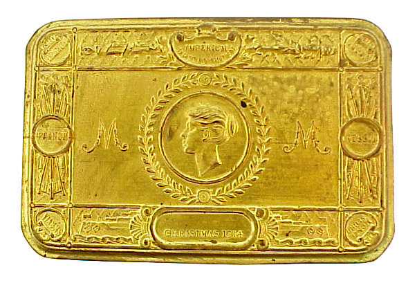 1914 World War I Brass Princess Mary Christmas Box