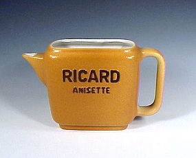 French Art Deco Porcelain Ricard Water Jug