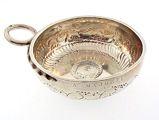 19th Century French Silver Napoleon I Tastevin