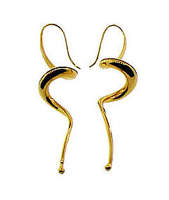 Michael Good 18K Anticlastic HELIOCOIDAL Earrings