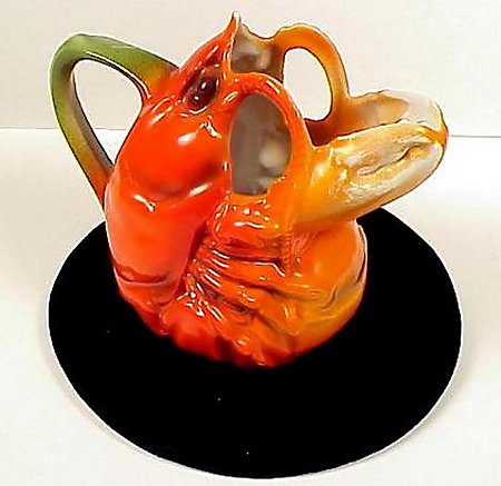Royal Bayreuth Porcelain Lobster Creamer