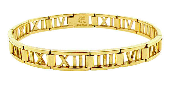 Tiffany &amp; Co. 18K Yellow Gold ATLAS Bracelet