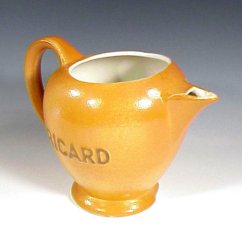 French Art Deco Porcelain Ricard Water Jug