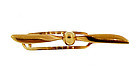 1940’s 14K Gold Airplane Propeller Tie Bar