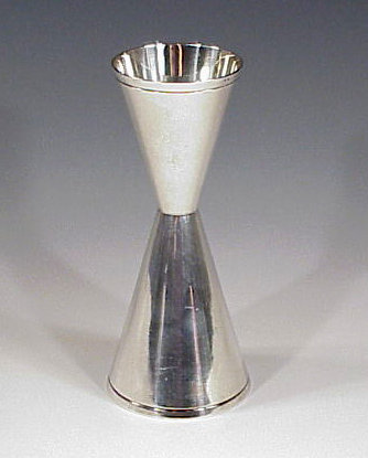 Tiffany &amp; Co. Art Deco Sterling Silver Double Jigger