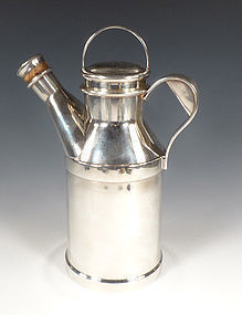 Reed & Barton Silverplate Milk Can Cocktail Shaker