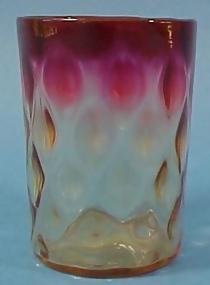 Amberina Glass Tumbler
