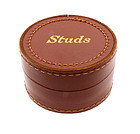 1930s Leather Studs Box