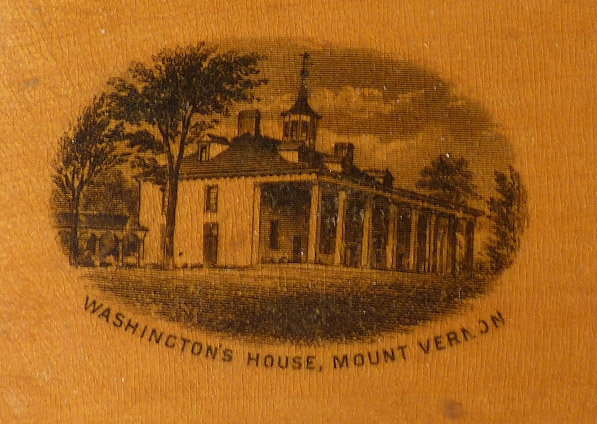 Washington DC Scenes Victorian Mauchline Ware Box