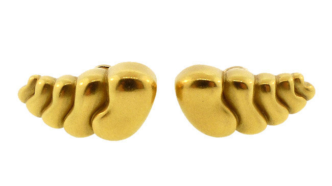 Kieselstein-Cord 18K Gold Spiral Earrings