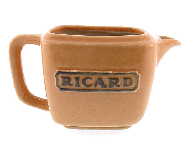 French Mid-Century Porcelain Miniature Ricard Water Jug