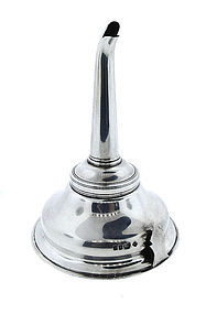 Asprey & Co. Sterling Silver Georgian-Style Wine Funnel