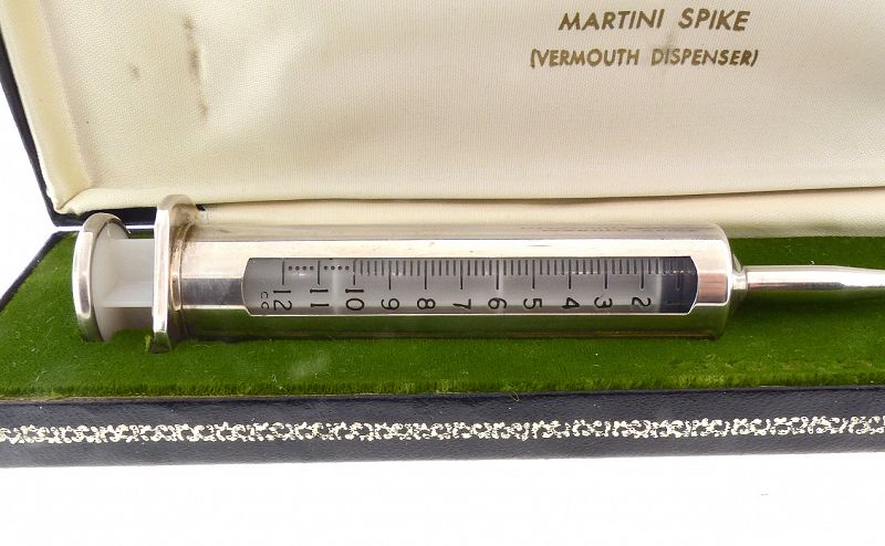 Vintage Gorham Sterling Silver Martini Vermouth Syringe Spike