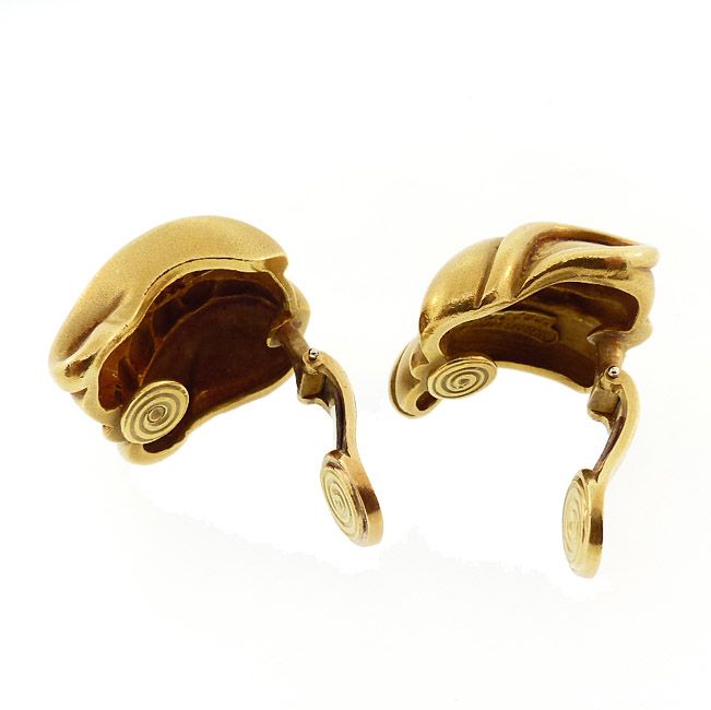 Kieselstein-Cord 18K Gold ROPE TWIST Earrings
