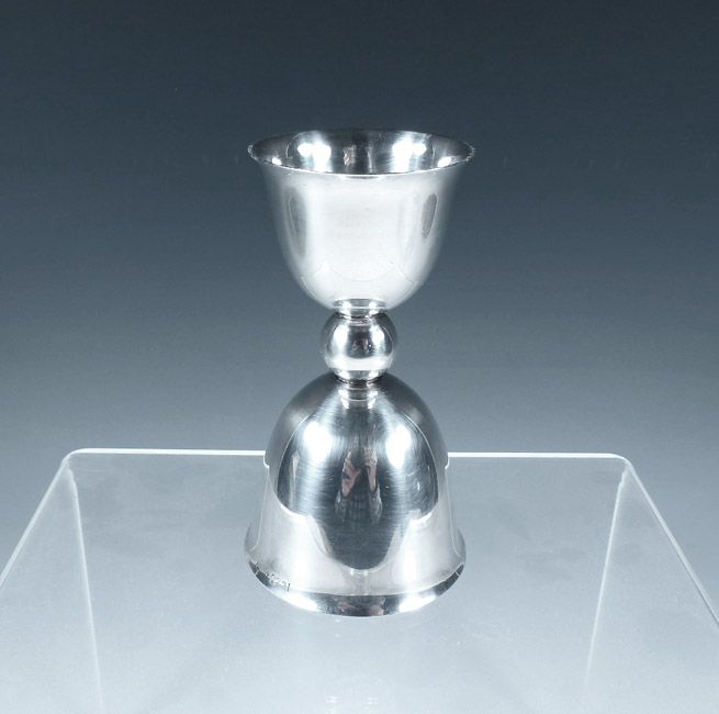 Sterling Silver Double Jigger by Graff, Washbourne &amp; Dunn