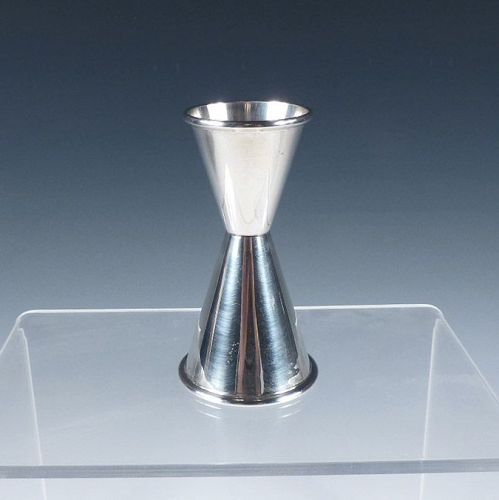 Vintage Sterling Silver Double-Cone Jigger