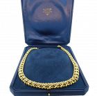 André Vassort for O. J. Perrin 18K Gold & Diamond Necklace
