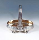 Gorham Sterling Silver Neoclassical Handled Basket Centerpiece