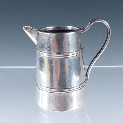 Simons Brothers Sterling Silver Tankard Figural Jigger