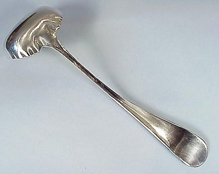 Whiting Sterling Silver BEAD Oyster Ladle
