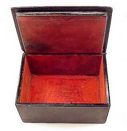 Imperial Russian Lacquered Tea Caddy