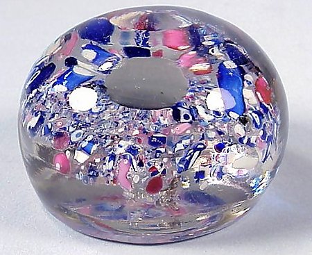 New England Glass Co. Scrambled Paperweight