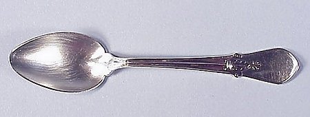 6 Gorham Sterling SWISS Demitasse Spoons