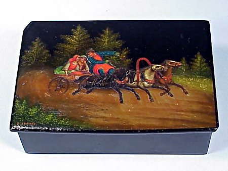 Imperial Russian Lacquer Box
