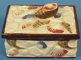 Occupied Japan Sardine Box