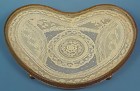 French Gilt Bronze & Lace Dresser Tray