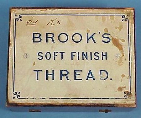 Decoupaged Brook's Thread Box