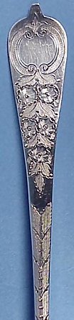 Victorian English Sterling Silver Berry Spoon