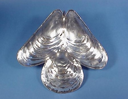 English Victorian Figural Oyster Server