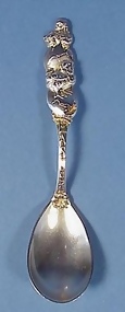 Child's Sterling Silver Easter Spoon