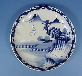Japanese Porcelain Plate--Edo Period