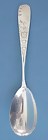 Victorian Bright Cut Sterling Berry Spoon