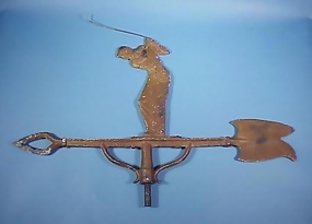 1930's American Figural Golfer Weather Vane