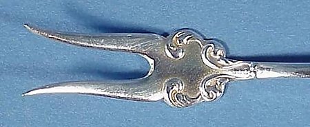 Victorian Sterling Silver Pickle Fork