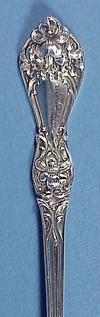 Art Nouveau Sterling Silver Meat Fork