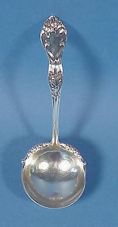 Art Nouveau Sterling Silver Cream Ladle