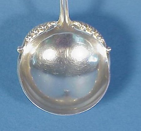 Art Nouveau Sterling Silver Cream Ladle