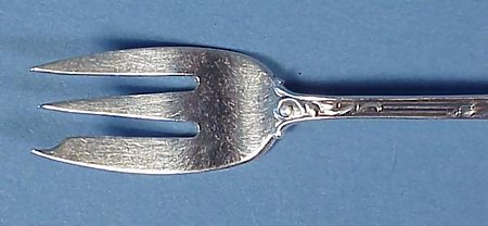 6 Victorian Sterling Silver Cocktail Forks